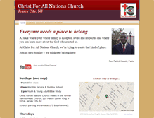 Tablet Screenshot of cfanchurch.com